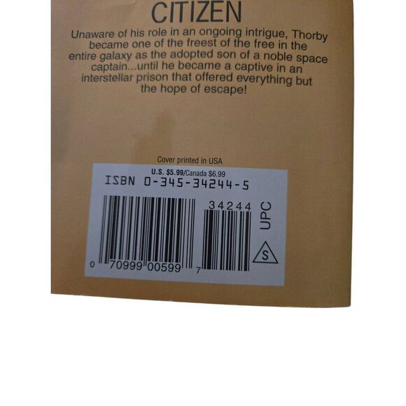 Citizen of the galaxy by Robert A. Heinlein - a del ray book - isbn 0345342445 - Picture 4 of 5